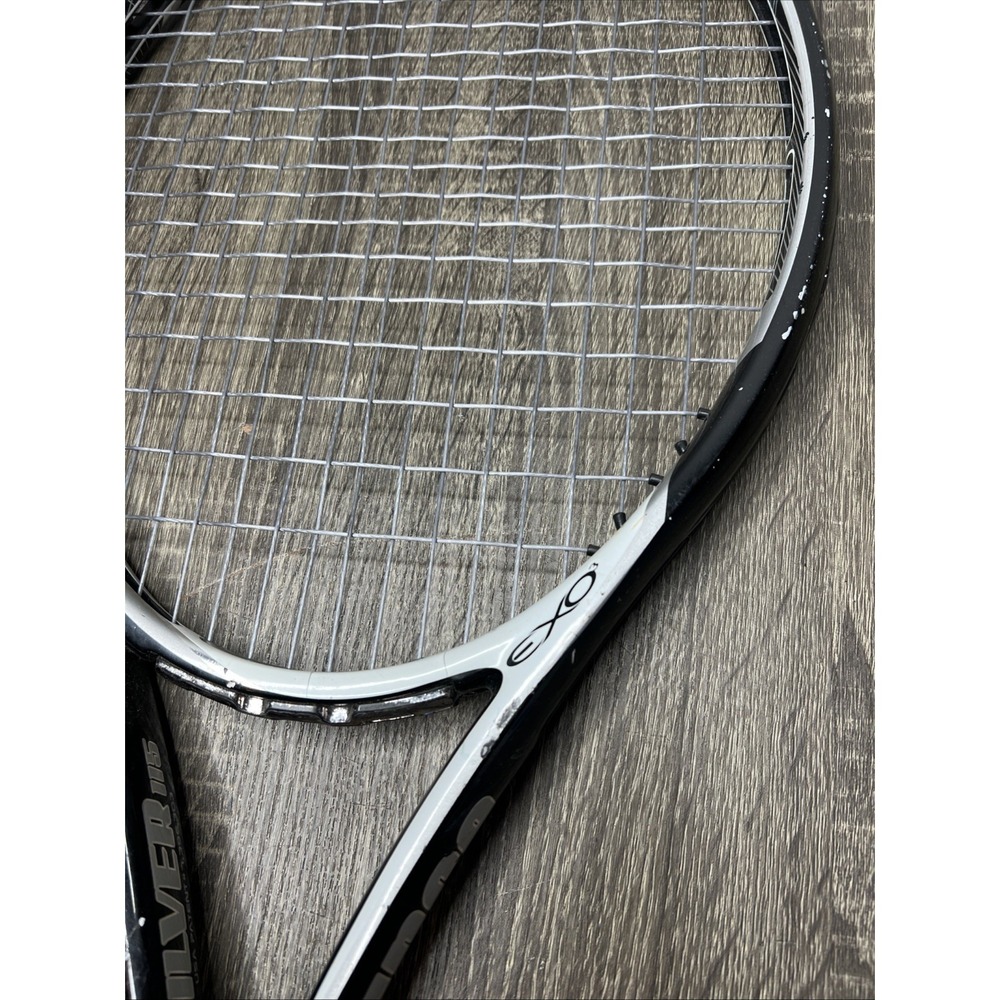 Prince EXO3 Silver 115 G2 Tennis Racquet Racket 4" Grip (0) - Picture 4 of 16